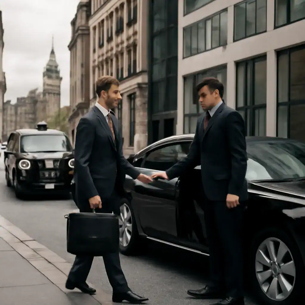 Professional chauffeur service in Boston for corporate clients and business travelers.