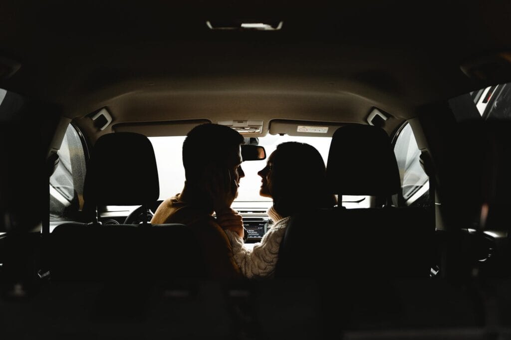 Luxury chauffeur service for couples, providing elegant transportation with professional drivers for.